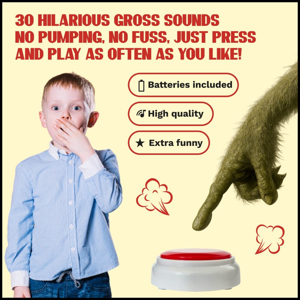 30 Farts sounds in one buzzer